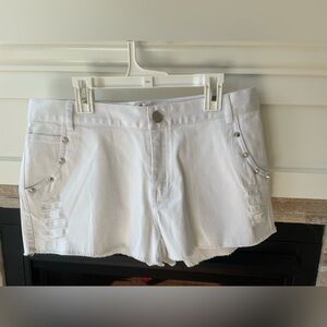 CRZ women hot short white size L, very new